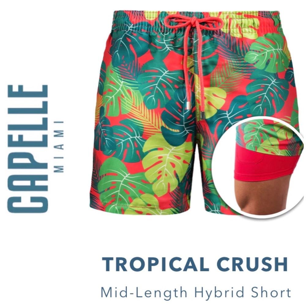 Capelle NEW shorts/swim/bike/run  Sz Medium. Still selling on website
